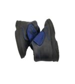 Ghete copii Sympatex 22, piele, negru - imagine 4