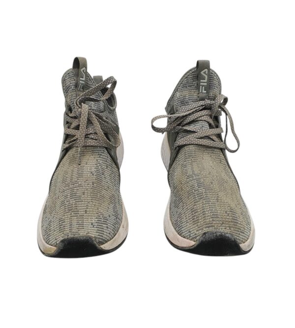 Adidasi barbati FIla 46, material textil, gri - imagine 3