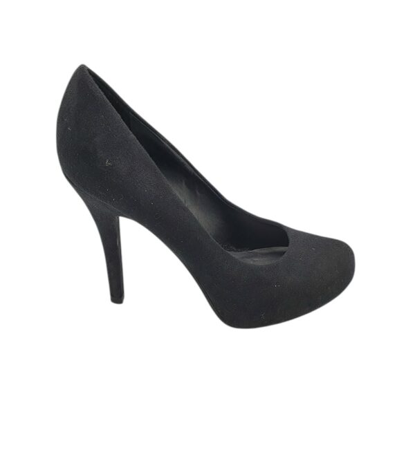 Pantofi dama Graceland 38, material textil , negru - imagine 1