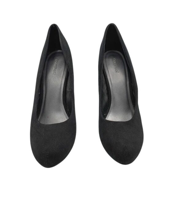 Pantofi dama Graceland 38, material textil , negru - imagine 3