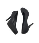 Pantofi dama Graceland 38, material textil , negru - imagine 4
