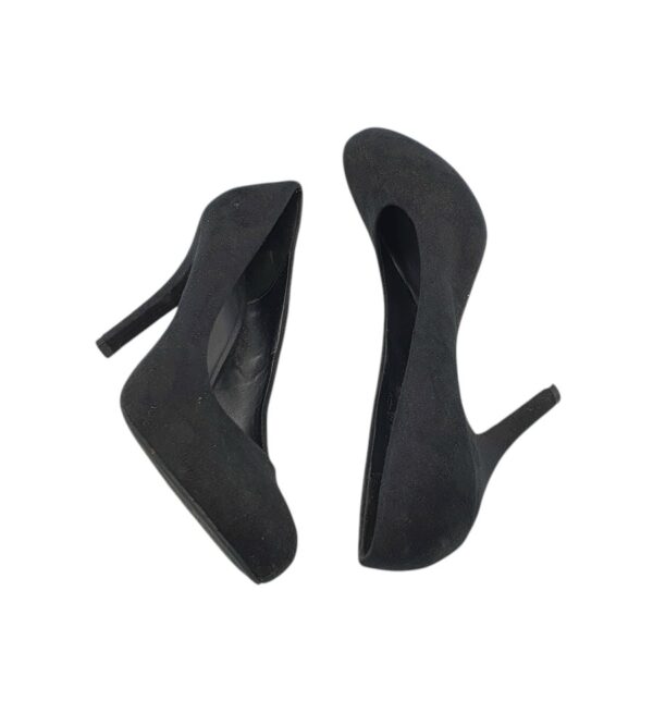 Pantofi dama Graceland 38, material textil , negru - imagine 4