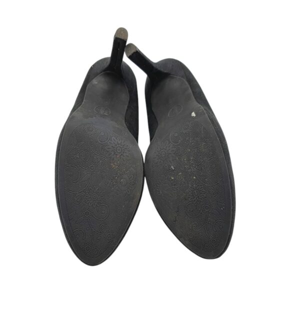 Pantofi dama Graceland 38, material textil , negru - imagine 5
