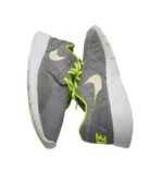 Adidasi dama Nike 38, material textil, gri - imagine 4