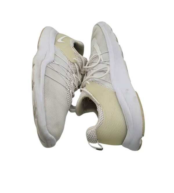 Adidasi dama 40.5, material textil, alb gri - imagine 4