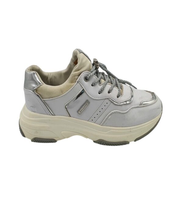 Adidasi dama Dockers 38, imitatie de piele,  gri - imagine 1