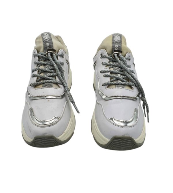 Adidasi dama Dockers 38, imitatie de piele,  gri - imagine 3