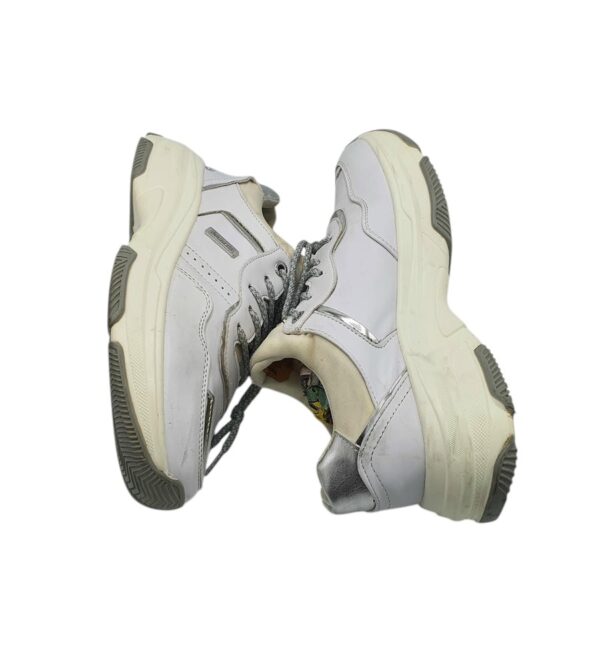 Adidasi dama Dockers 38, imitatie de piele,  gri - imagine 4