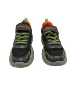 Adidasi copii Skechers 31, material textil, negru gri - imagine 3