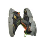 Adidasi copii Skechers 31, material textil, negru gri - imagine 4