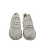Adidasi dama Skechers 39, material textil, gri - imagine 3