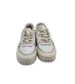 Adidasi dama Puma 38, piele, imitatie de piele, alb - imagine 3