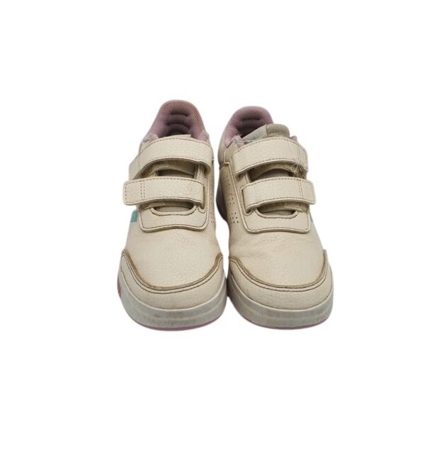 Adidasi copii Adidas 31, imitatie de piele, alb - imagine 5