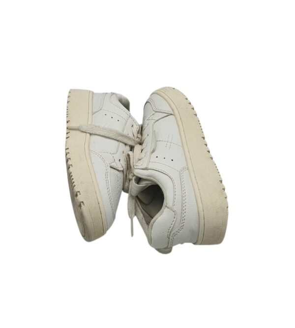 Adidasi copii Zara 30, imitatie de piele, alb - imagine 4