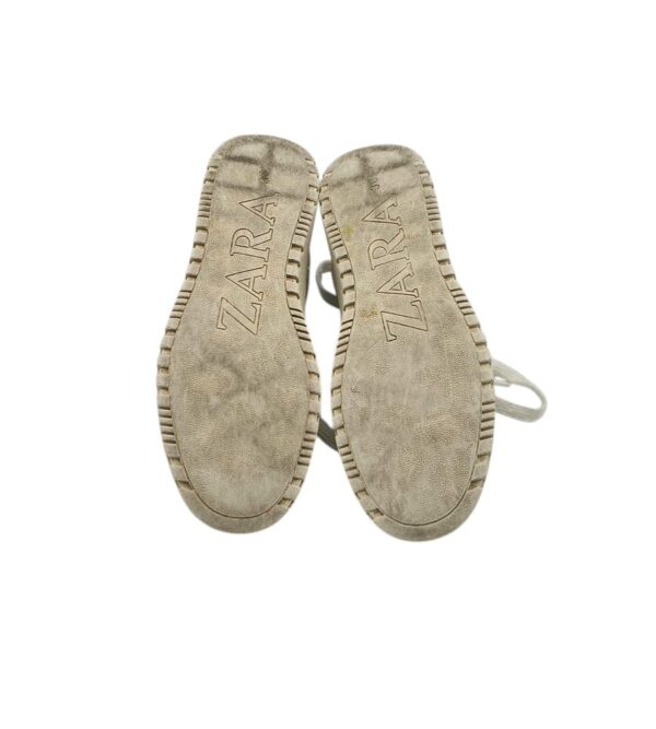Adidasi copii Zara 30, imitatie de piele, alb - imagine 5