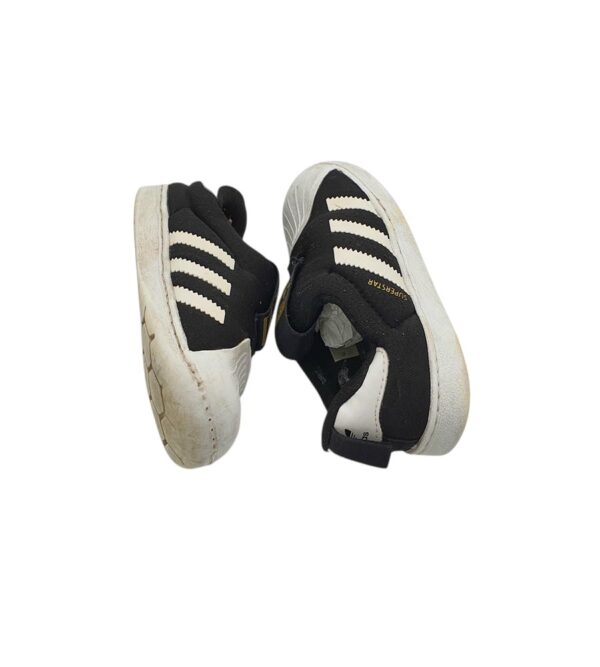 Adidasi copii Adidas 25, material textil, negru alb - imagine 4