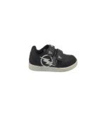 Adidasi copii Vty 26, imitatie de piele, negru