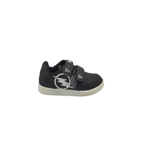 Adidasi copii Vty 26, imitatie de piele, negru - imagine 1