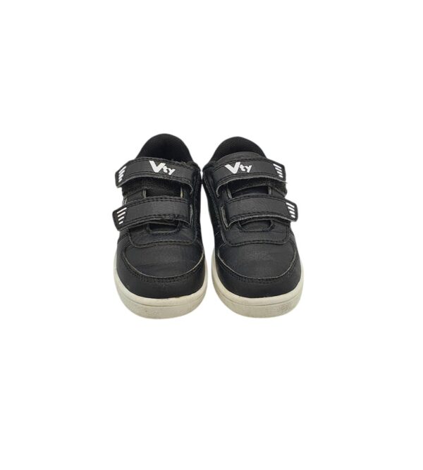 Adidasi copii Vty 26, imitatie de piele, negru - imagine 3
