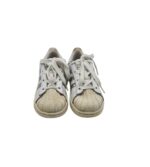 Adidasi copii Adidas 26, piele, alb - imagine 3