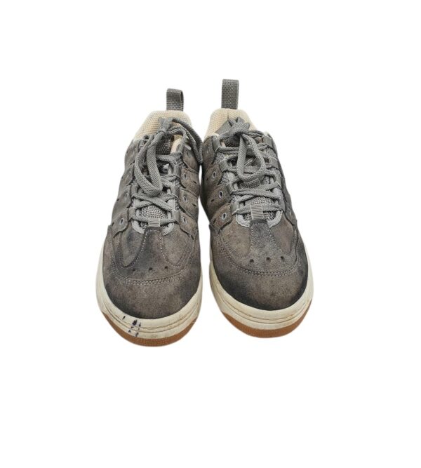 Adidasi dama Criss Cross 39, piele intoarsa, gri - imagine 3