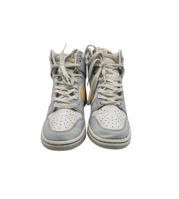 Adidasi dama Nike 37, piele, imitatie de piele, gri alb - imagine 3