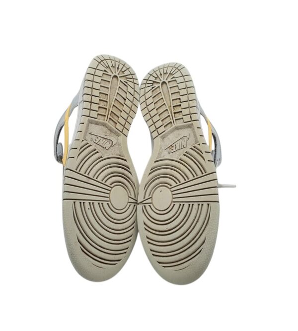 Adidasi dama Nike 37, piele, imitatie de piele, gri alb - imagine 5