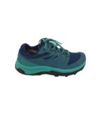 Adidasi dama Salomon 38, material textil, imitatie de piele, albastru , Gore-Tex