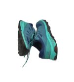 Adidasi dama Salomon 38, material textil, imitatie de piele, albastru , Gore-Tex - imagine 4