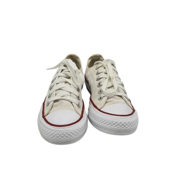 Tenisi dama Converse 37, material textil, alb - imagine 3