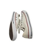 Tenisi dama Converse 37, material textil, alb - imagine 4
