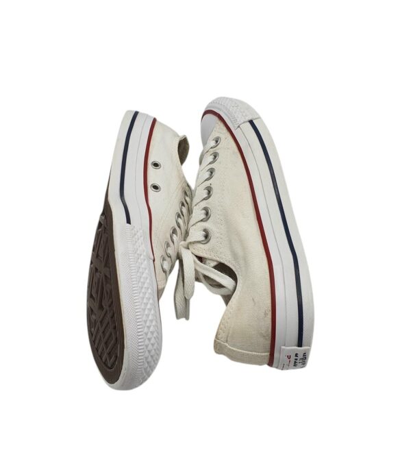 Tenisi dama Converse 37, material textil, alb - imagine 4