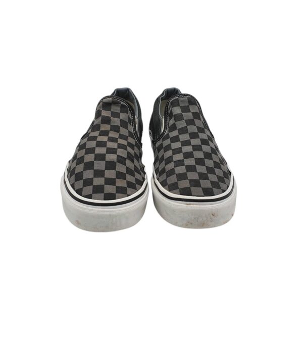 Tenisi barbati Vans 42.5, material textil, negru gri - imagine 3