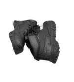 Ghete barbati Axboxing , imitatie de piele, negru gri , - imagine 4