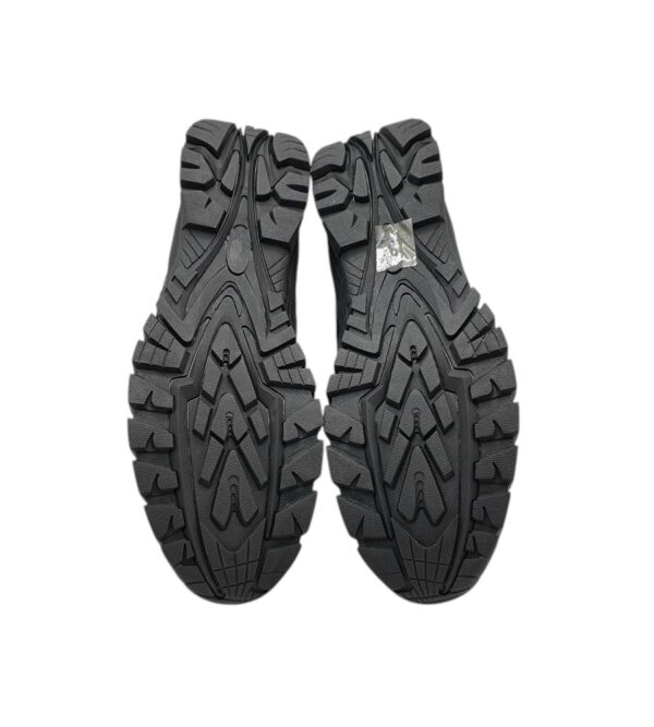 Ghete barbati Axboxing , imitatie de piele, negru gri , - imagine 5