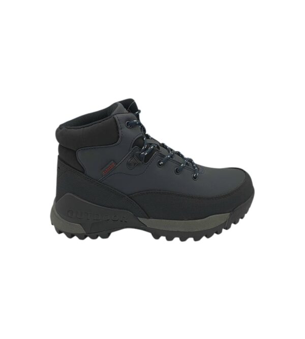 Ghete barbati Axboxing , imitatie de piele, negru bleumarin - imagine 1