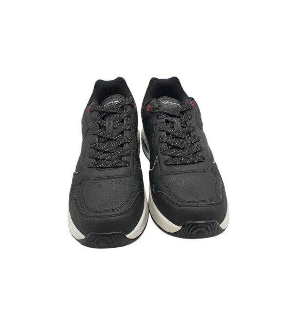 Adidasi barbati Arrigo Bello,  imitatie de piele, negru - imagine 3