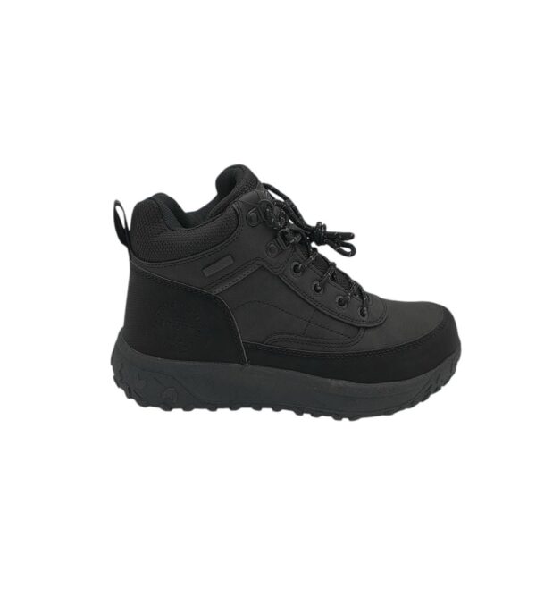 Ghete barbati Arrigo Bello , imitatie de piele, negru - imagine 1