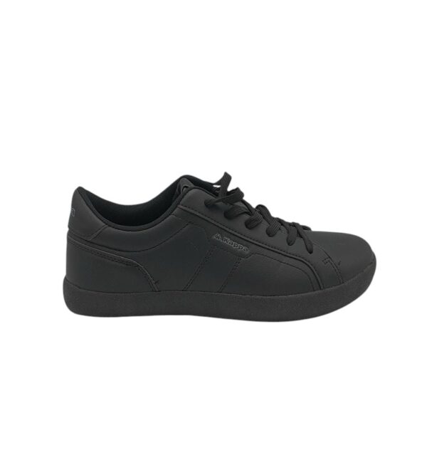 Adidasi barbati Kappa , imitatie de piele, negru - imagine 1