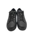 Adidasi barbati Kappa , imitatie de piele, negru - imagine 3