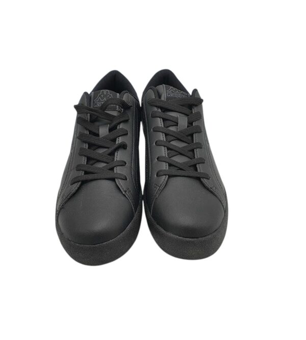 Adidasi barbati Kappa , imitatie de piele, negru - imagine 3