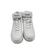 Adidasi dama Kappa , imitatie de piele, alb - imagine 3