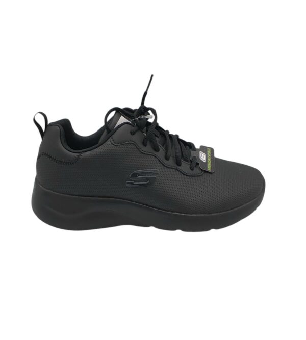 Adidasi barbati Skechers , imitatie de piele, negru - imagine 1