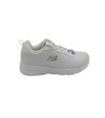 Adidasi barbati Skechers 41, imitatie de piele, alb