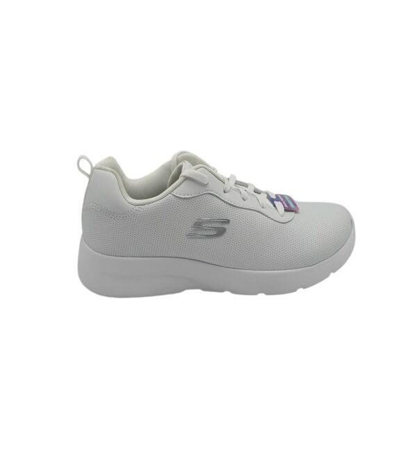 Adidasi barbati Skechers 41, imitatie de piele, alb - imagine 1