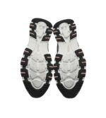 Adidasi dama Skechers 41, imitatie de piele, alb gri - imagine 5