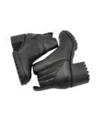 Botine dama Zara 37, imitatie de piele, negru - imagine 4