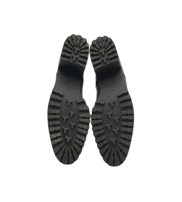 Botine dama Zara 37, imitatie de piele, negru - imagine 5