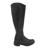 Cizme dama Franco Russo 37, piele, negru