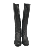 Cizme dama Franco Russo 37, piele, negru - imagine 3